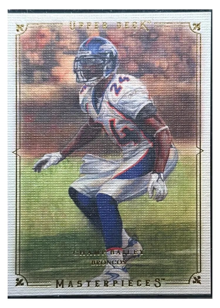 2008 Upper Deck Masterpieces Champ Bailey #13 card
