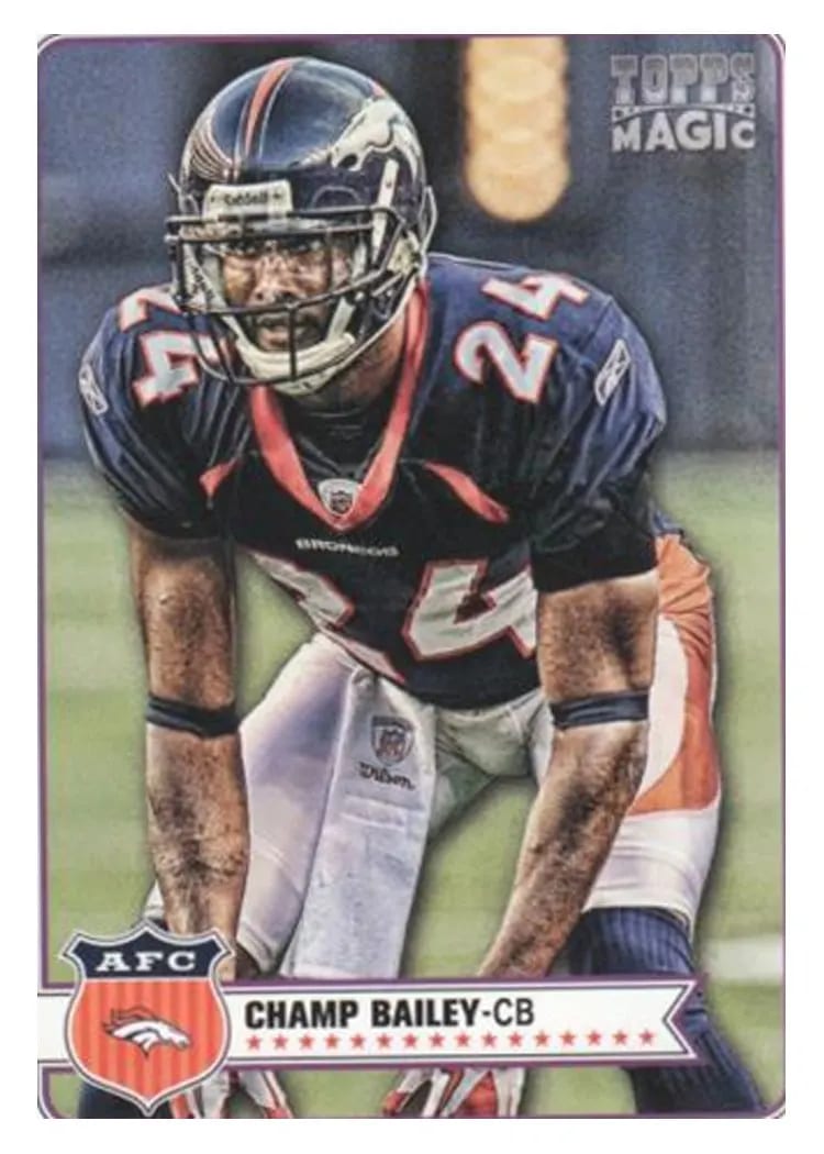 2012 Topps Magic Champ Bailey #21 card
