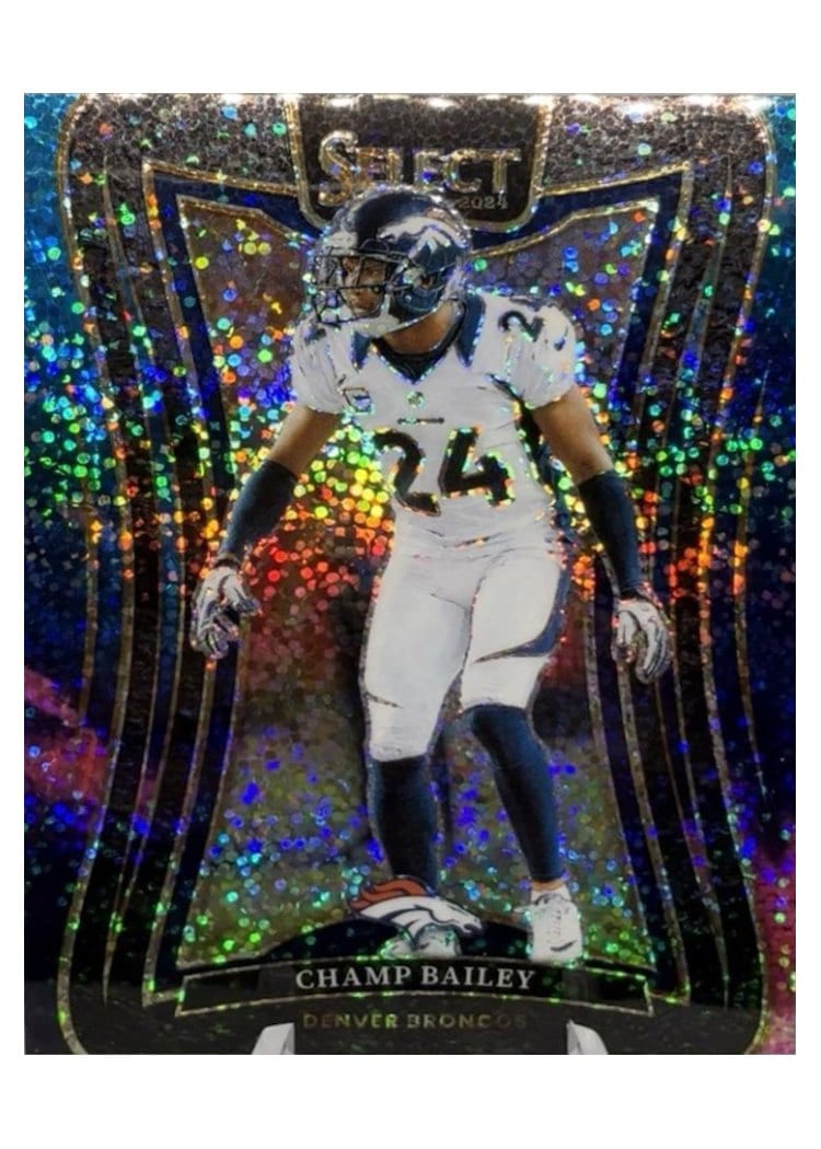 2024 Panini Select Base Set Champ Bailey Cosmic Prizm #317 card