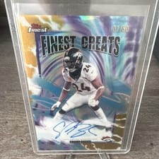 2025 Finest Finest Greats Autographs Champ Bailey #FGA-CB card