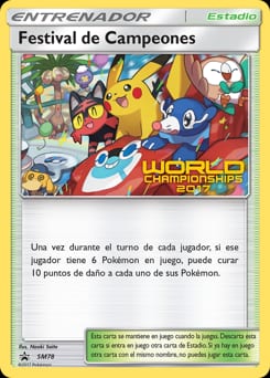2017 SM Black Star Promos Champions Festival #SM78 card