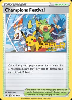 Champions Festival SWSH Black Star Promos card