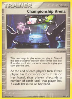 2003 Nintendo Black Star Promos Championship Arena #28 card