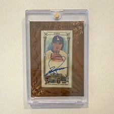 2025 Topps Allen & Ginter Framed Mini Autographs (Baseball) Chan Ho Park #MA-CP