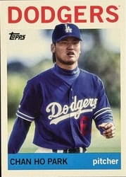 2025 Topps Archives Base Set Chan Ho Park #71 card