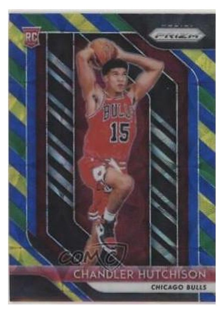 2018-19 Panini Prizm Base Set Chandler Hutchison #70 card