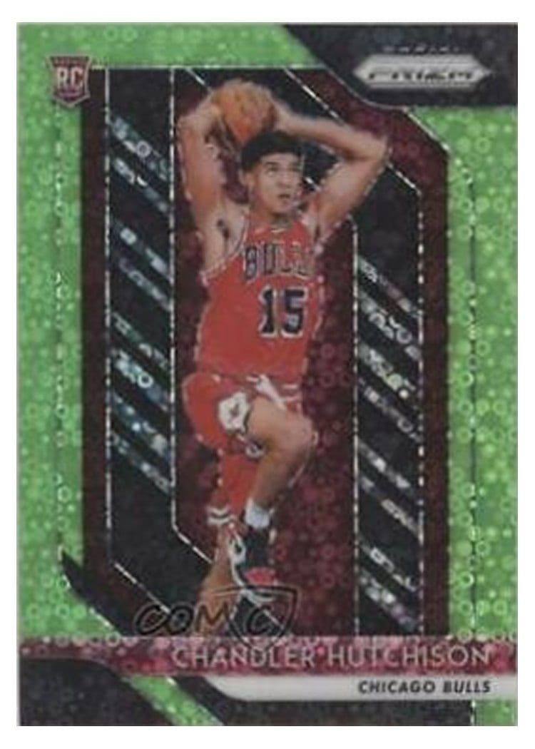 2018-19 Panini Prizm Base Set Chandler Hutchison #70 card