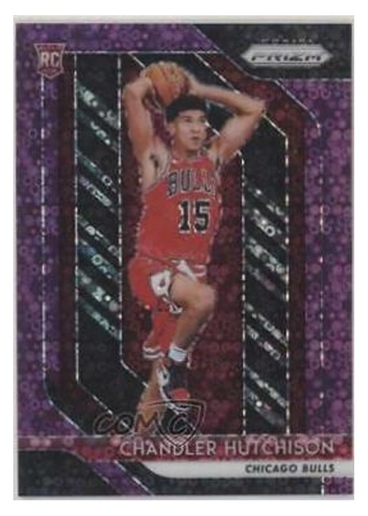 2018-19 Panini Prizm Base Set Chandler Hutchison #70 card