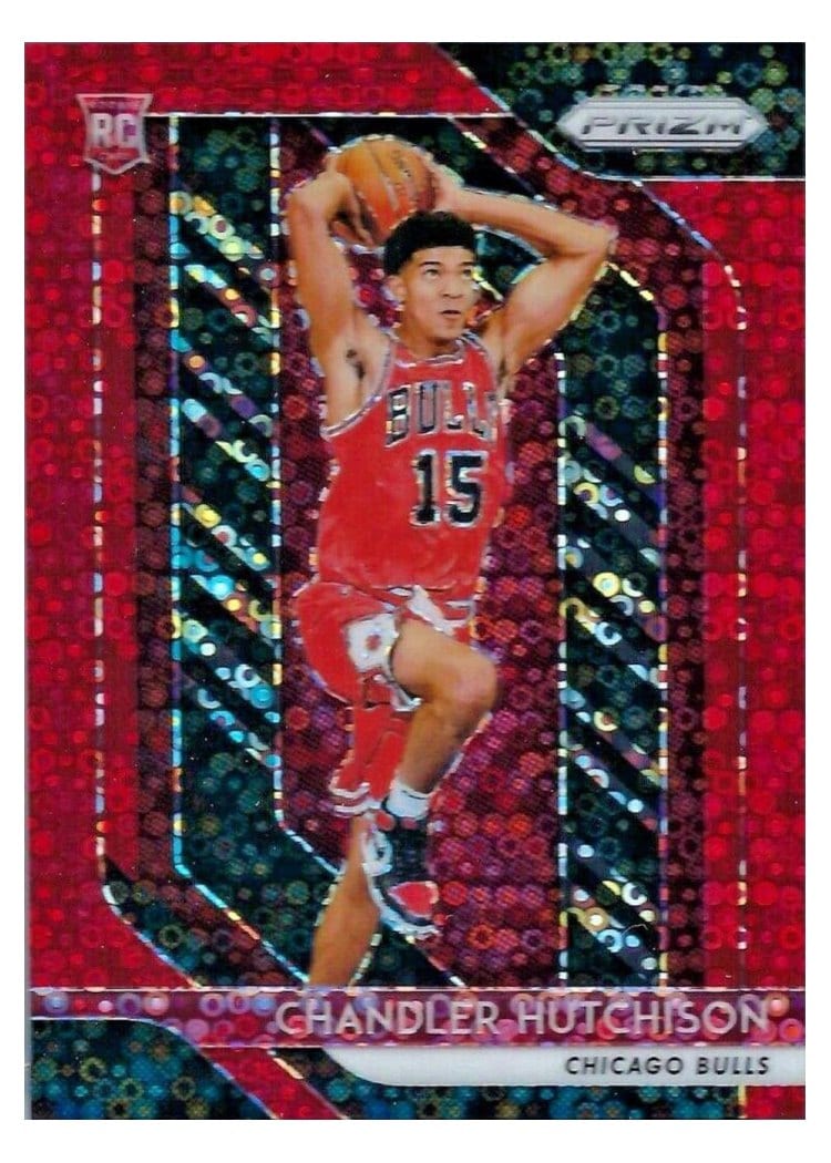 2018-19 Panini Prizm Base Set Chandler Hutchison #70 card