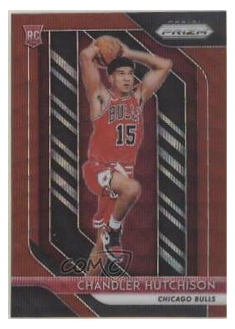 2018-19 Panini Prizm Base Set Chandler Hutchison #70 card