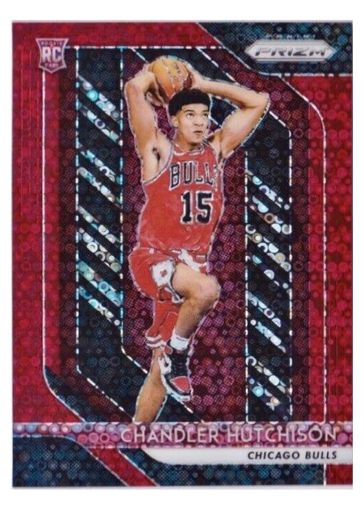 2018-19 Panini Prizm Base Set Chandler Hutchison #70 card