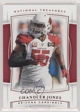 2019 Panini National Treasures Chandler Jones #18 card