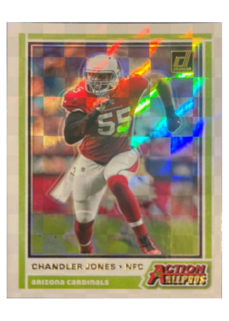 2020 Donruss Action All-Pros Chandler Jones #AAP-CJ card