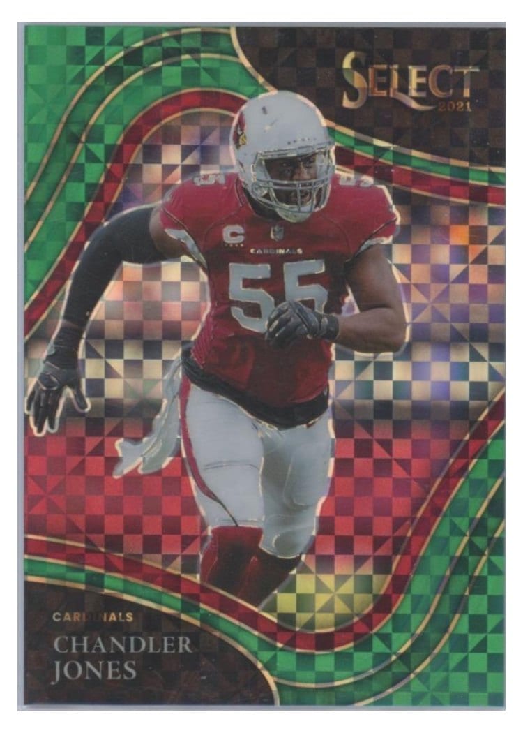 2021 Panini Select Base Set Chandler Jones #303 card