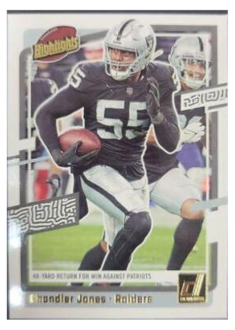 2023 Donruss Highlights Chandler Jones #H-CJ card