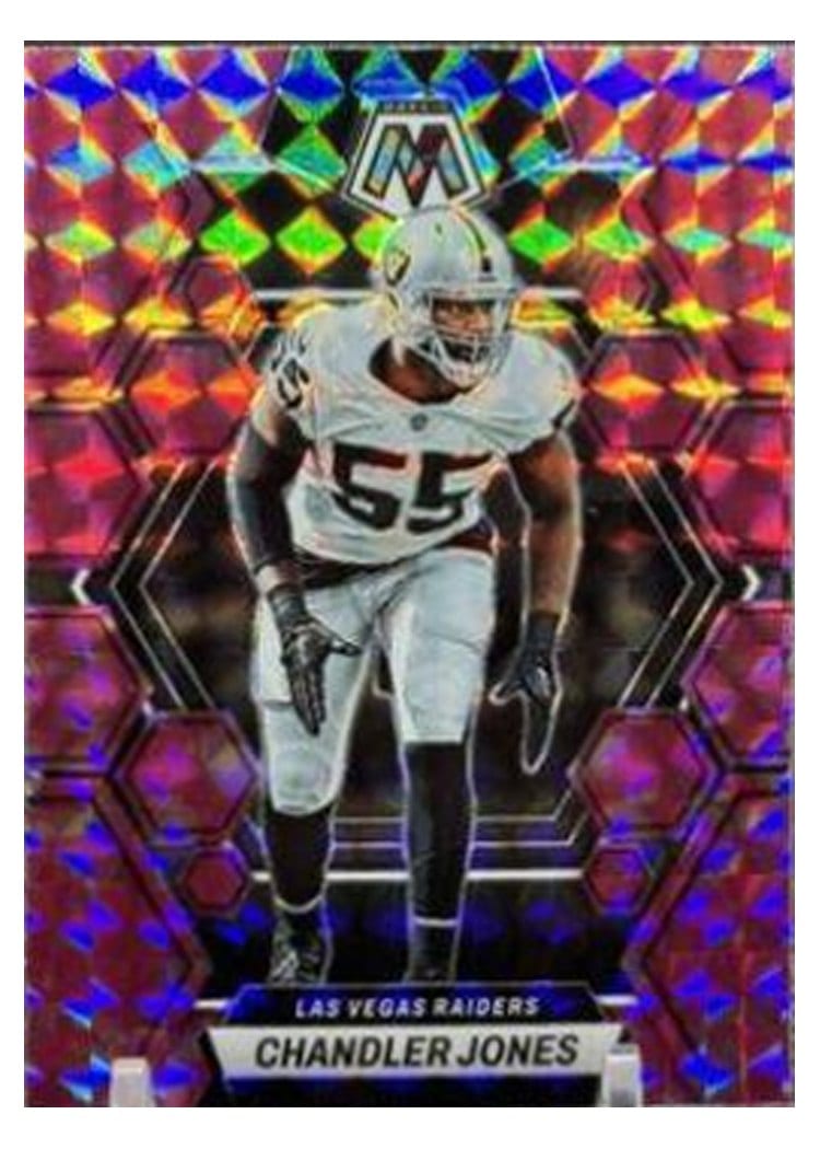 2023 Panini Mosaic Base Set Chandler Jones #122 card