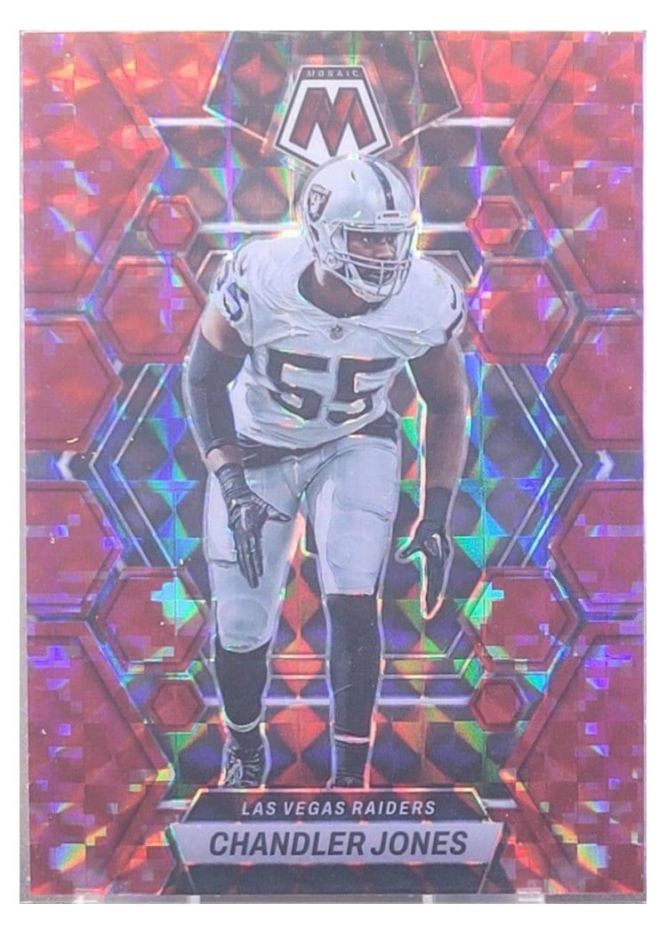 2023 Panini Mosaic Base Set Chandler Jones #122 card