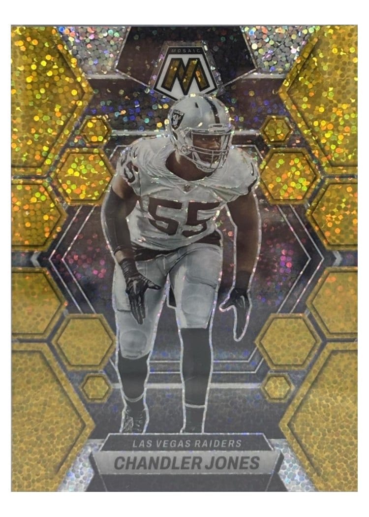 2023 Panini Mosaic Base Set Chandler Jones #122 card