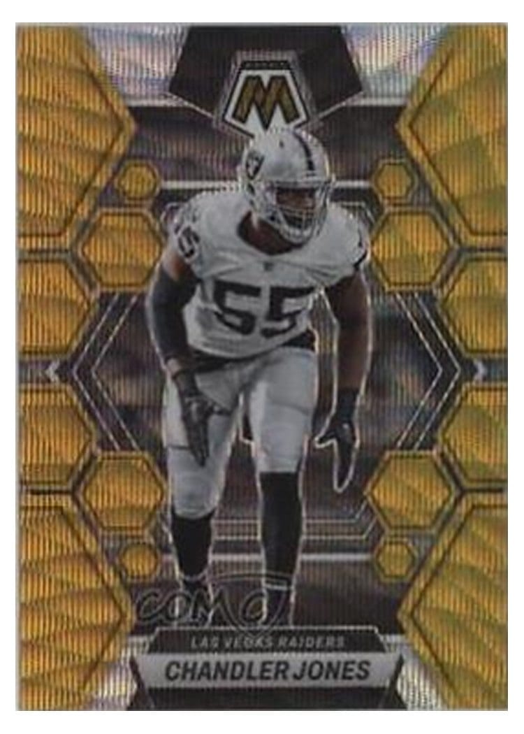 2023 Panini Mosaic Base Set Chandler Jones #122 card