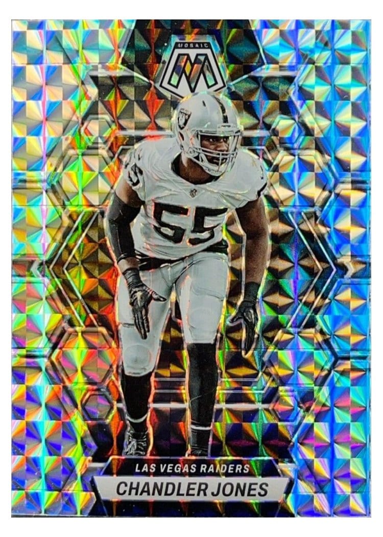 2023 Panini Mosaic Base Set Chandler Jones #122 card