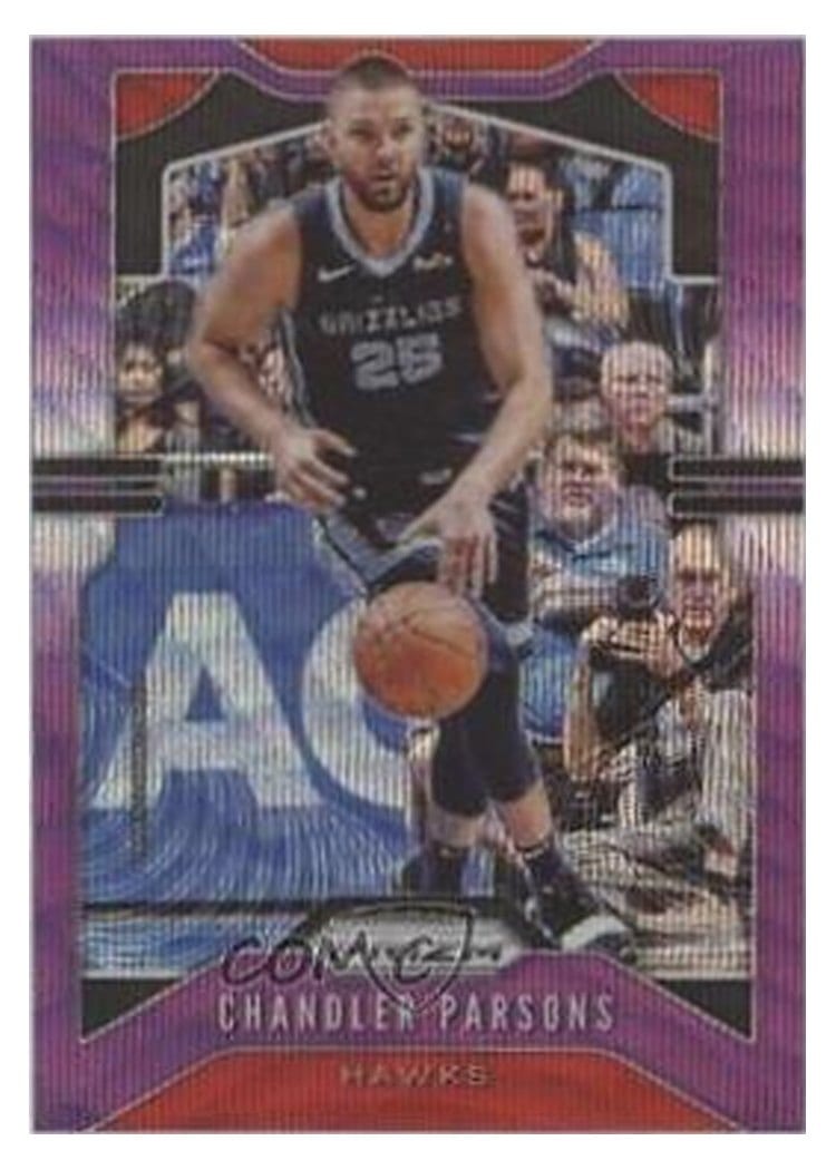 2019-20 Panini Prizm Base Set Chandler Parsons #140 card