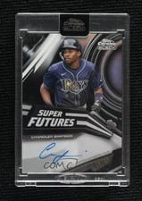 2026 Topps Chrome Black Super Futures Autographs Chandler Simpson #SFA-CSI card
