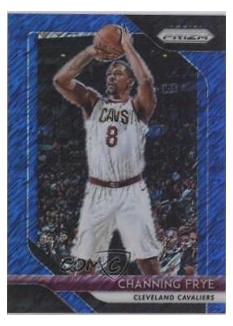 2018-19 Panini Prizm Base Set Channing Frye Blue Shimmer Prizm #220