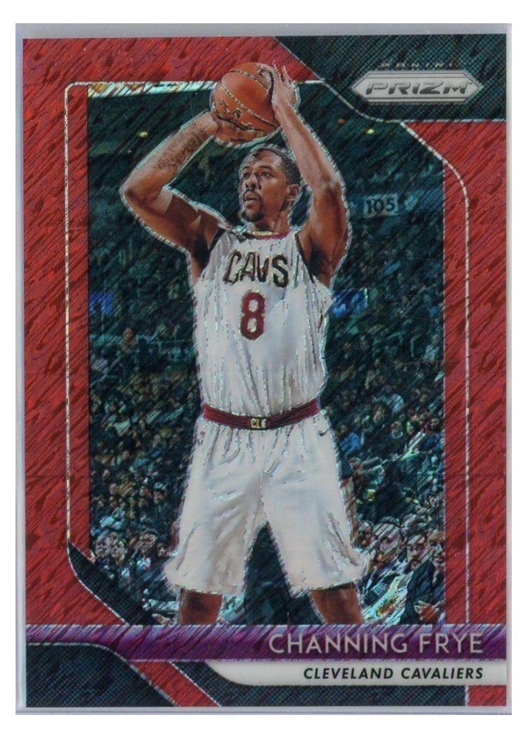 2018-19 Panini Prizm Base Set Channing Frye Red Shimmer Prizm #220