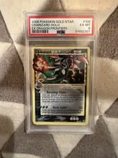 2006 Dragon Frontiers Charizard ★ δ #100 card