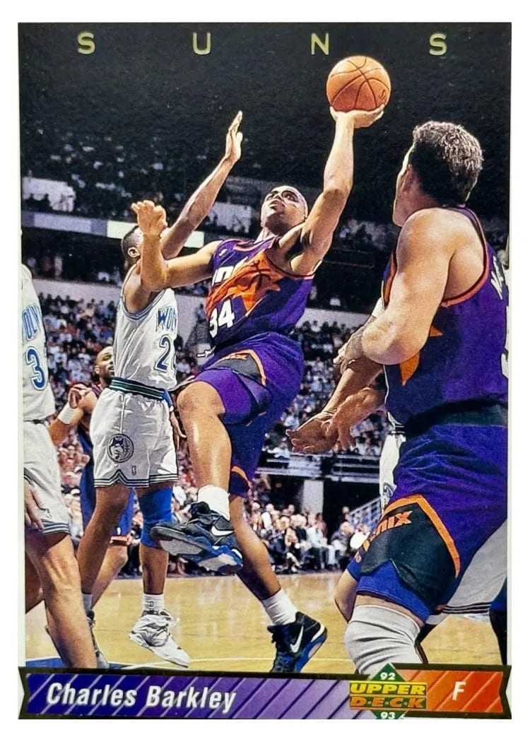 1992 Upper Deck Charles Barkley #334 card