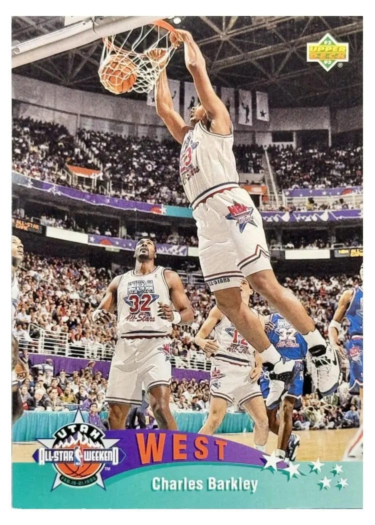 1992 Upper Deck Charles Barkley #435 card