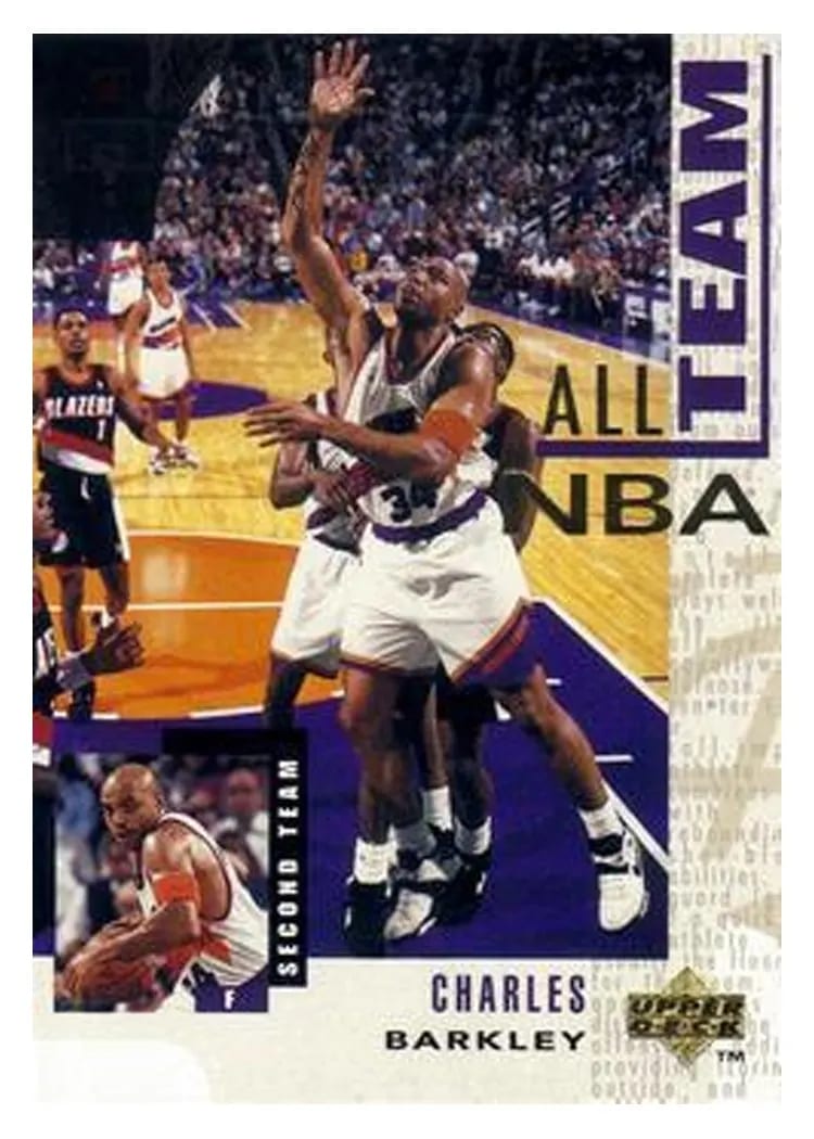 1994 Upper Deck Charles Barkley #17 card