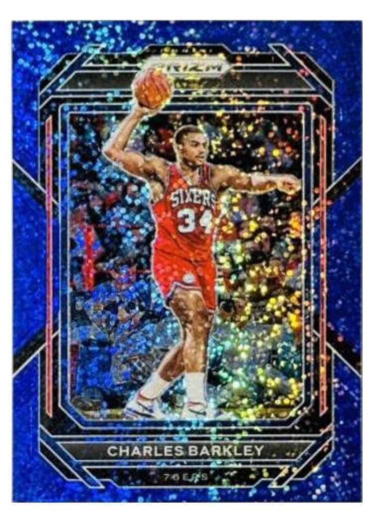 2022-23 Panini Prizm Base Set Charles Barkley #300 card