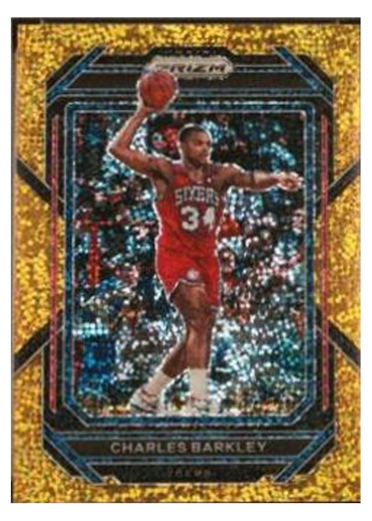 2022-23 Panini Prizm Base Set Charles Barkley #300 card