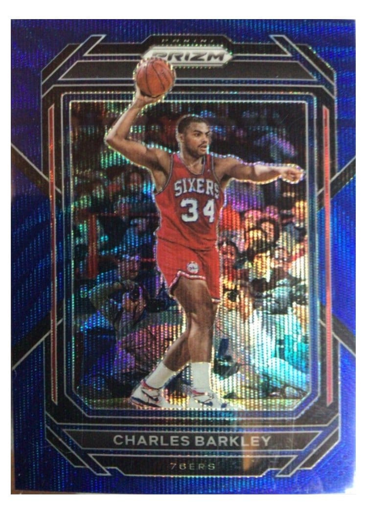 2022-23 Panini Prizm Base Set Charles Barkley #300 card