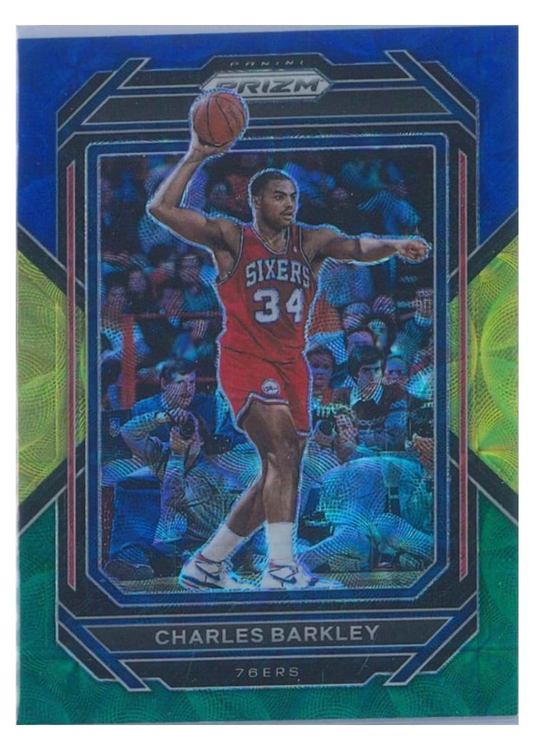 2022-23 Panini Prizm Base Set Charles Barkley #300 card