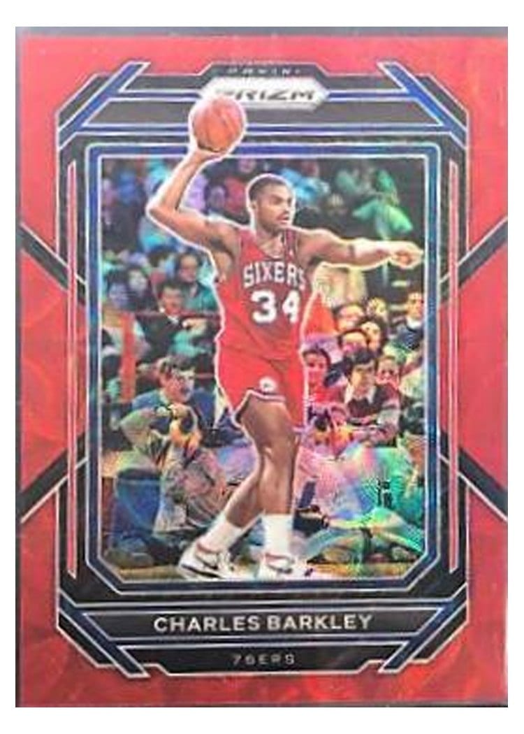 2022-23 Panini Prizm Base Set Charles Barkley #300 card