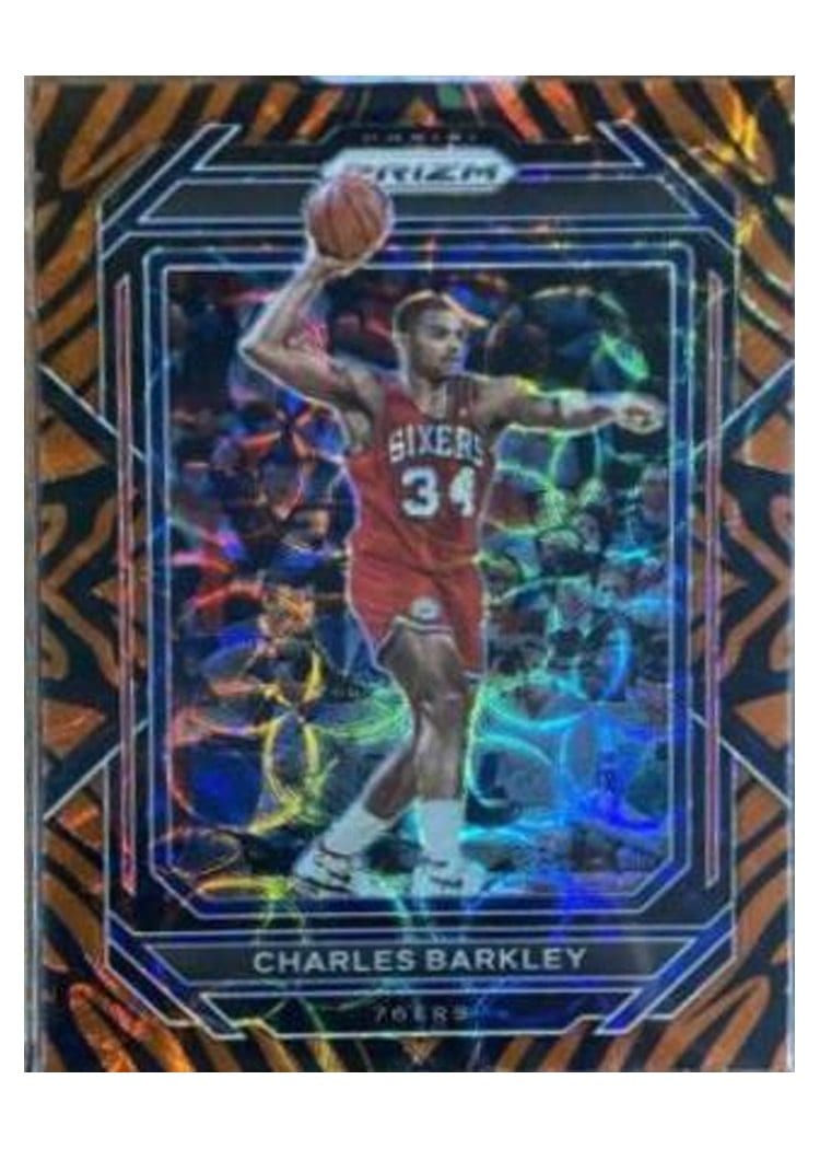 2022-23 Panini Prizm Base Set Charles Barkley #300 card