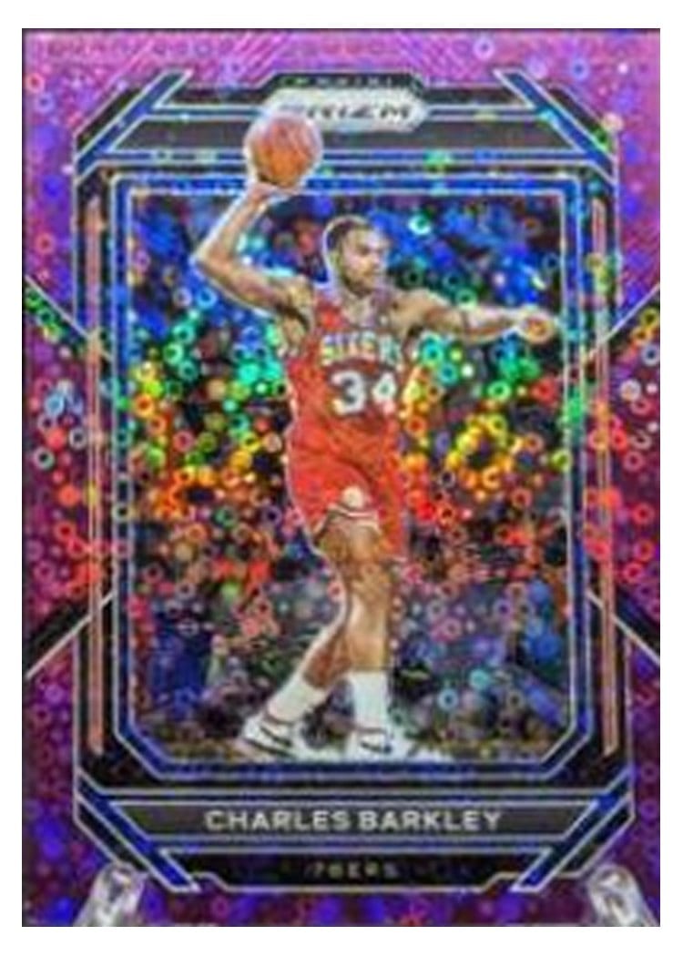 2022-23 Panini Prizm Base Set Charles Barkley #300 card