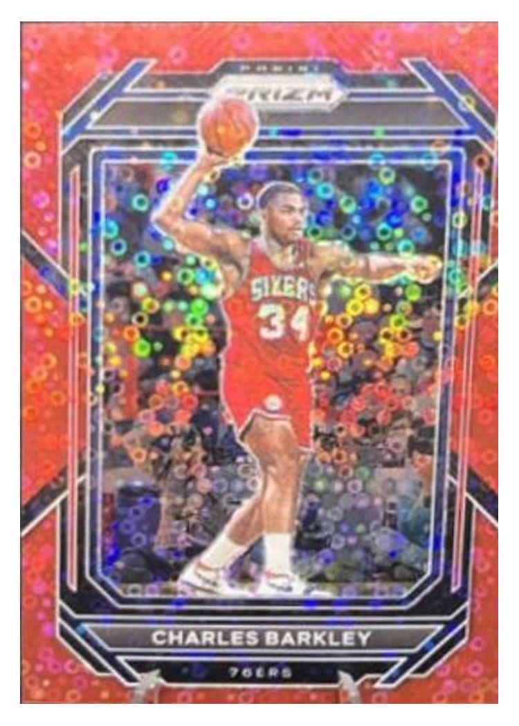 2022-23 Panini Prizm Base Set Charles Barkley #300 card