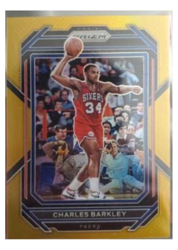 2022-23 Panini Prizm Base Set Charles Barkley #300 card
