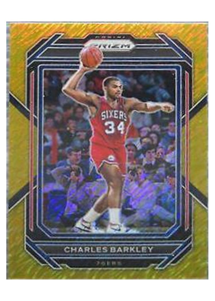 2022-23 Panini Prizm Base Set Charles Barkley #300 card