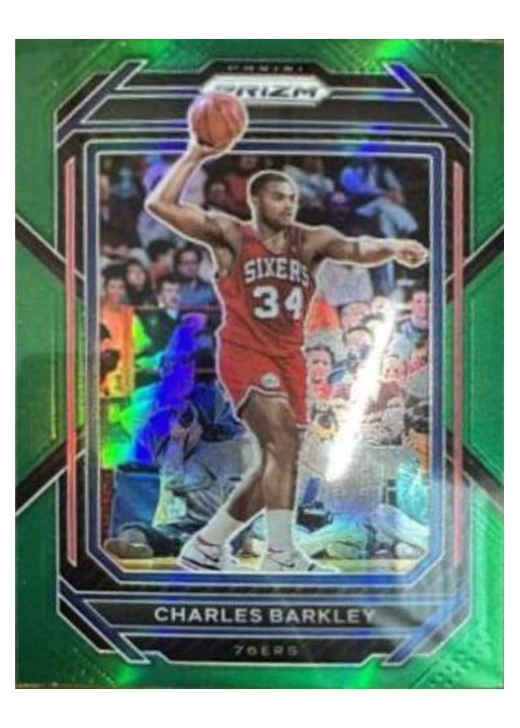 2022-23 Panini Prizm Base Set Charles Barkley #300 card