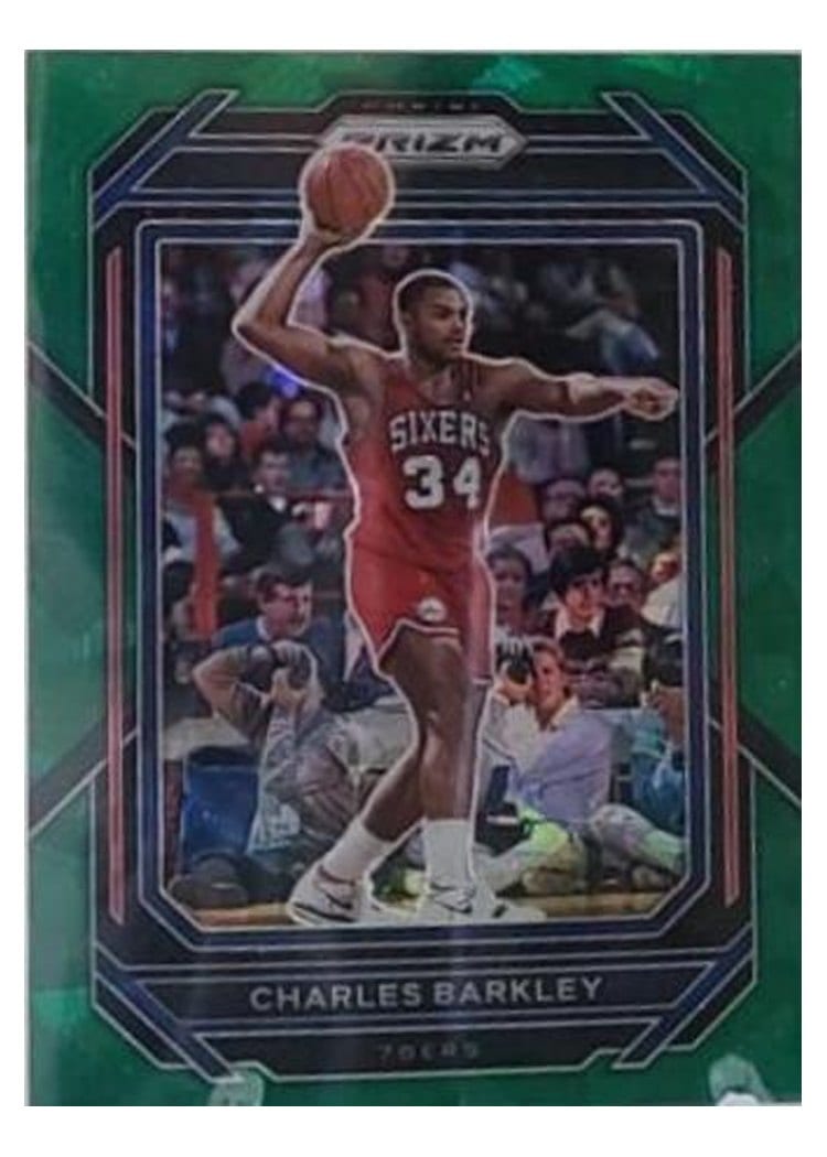2022-23 Panini Prizm Base Set Charles Barkley #300 card