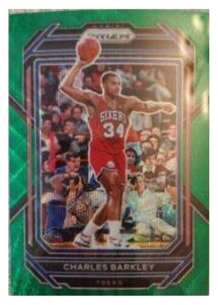 2022-23 Panini Prizm Base Set Charles Barkley #300 card