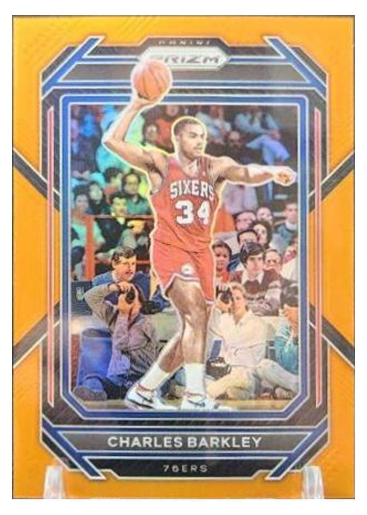 2022-23 Panini Prizm Base Set Charles Barkley #300 card