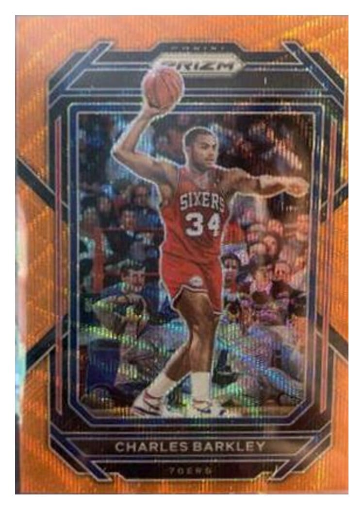 2022-23 Panini Prizm Base Set Charles Barkley #300 card