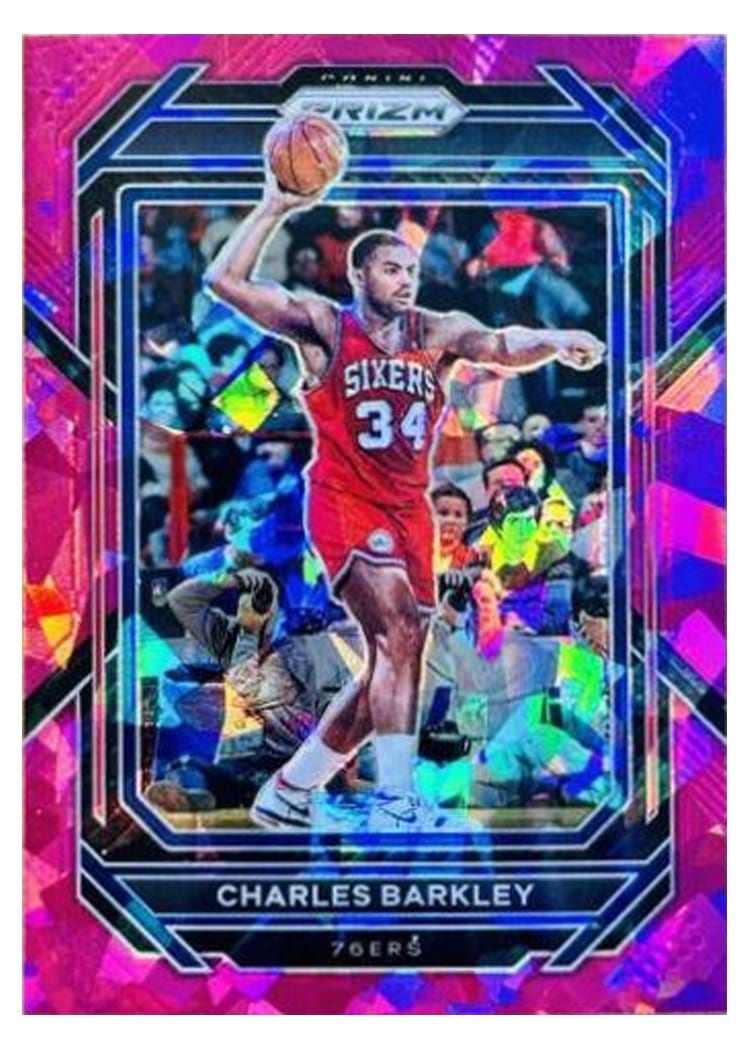 2022-23 Panini Prizm Base Set Charles Barkley #300 card