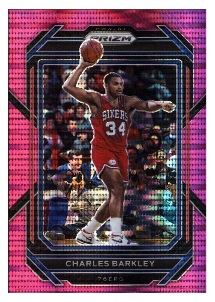 2022-23 Panini Prizm Base Set Charles Barkley #300 card