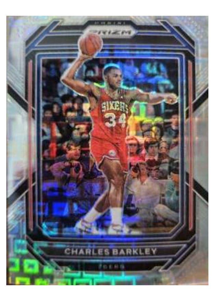 2022-23 Panini Prizm Base Set Charles Barkley #300 card
